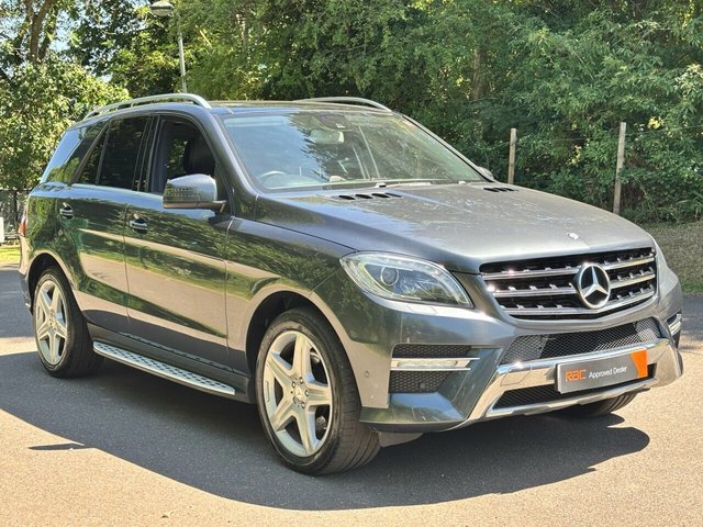 Mercedes-Benz M Class Ml250 Bluetec Amg Line Grey #4