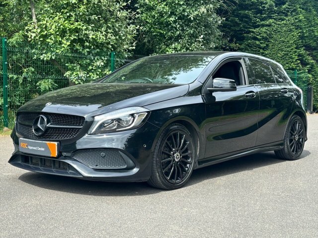 Mercedes-Benz A Class A180d Amg Line Premium YJ67TTE Black #3