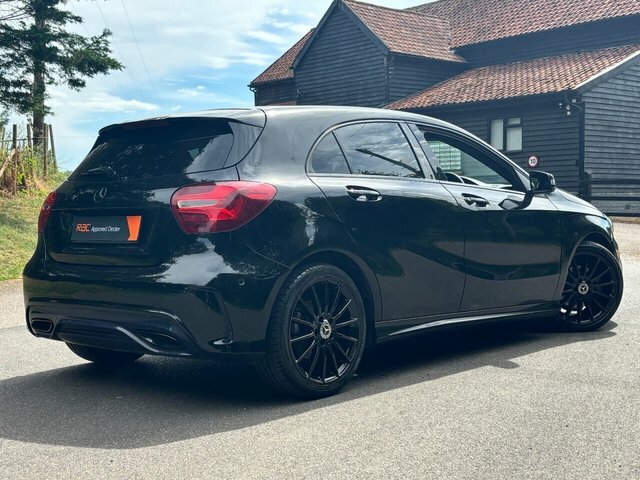 Mercedes-Benz A Class A180d Amg Line Premium YJ67TTE Black #2