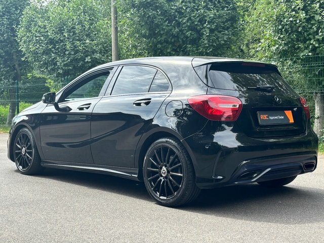 Mercedes-Benz A Class A180d Amg Line Premium YJ67TTE Black #6