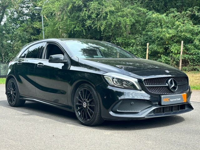 Mercedes-Benz A Class A180d Amg Line Premium YJ67TTE Black #5