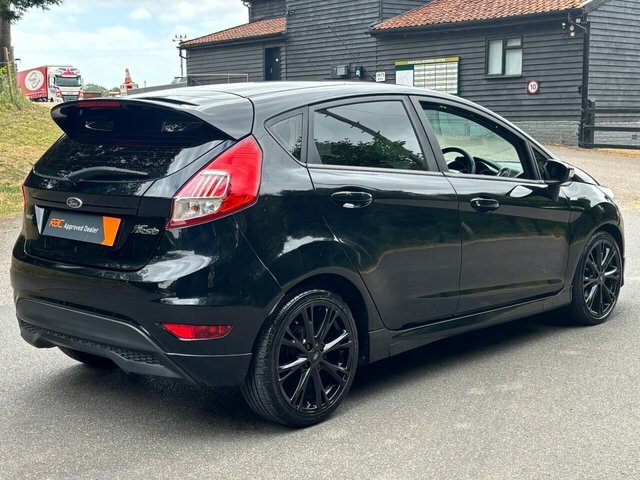 Ford Fiesta Ecoboost St-line Hatchback Black #4