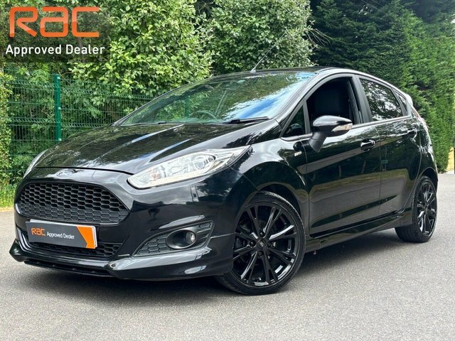 Ford Fiesta Ecoboost St-line Hatchback Black