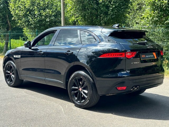 Jaguar F-Pace D180 R-sport Suv Black #6