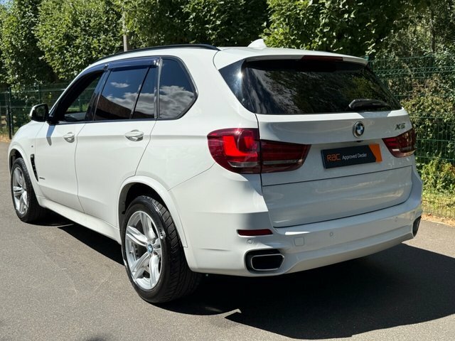 BMW X5 25D M Sport Suv White #6