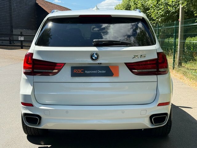 BMW X5 25D M Sport Suv White #4