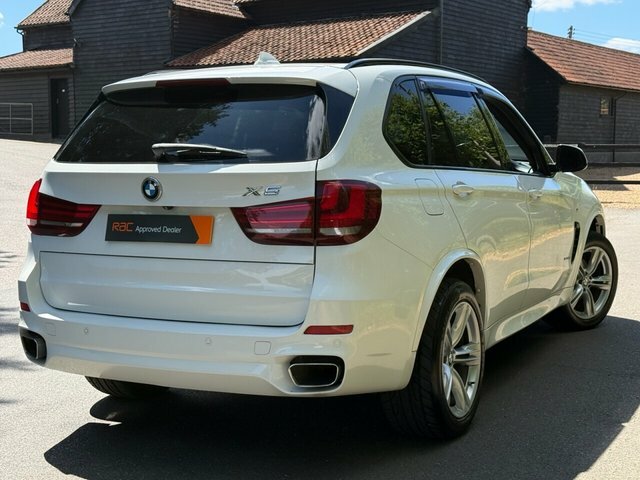 BMW X5 25D M Sport Suv White #2
