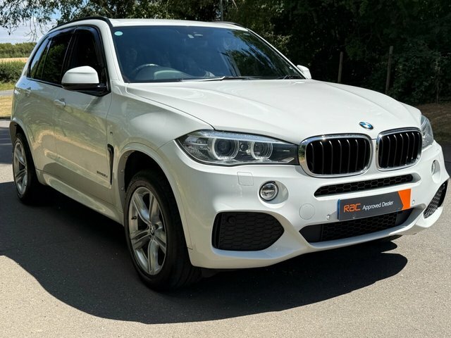 BMW X5 25D M Sport Suv White #5