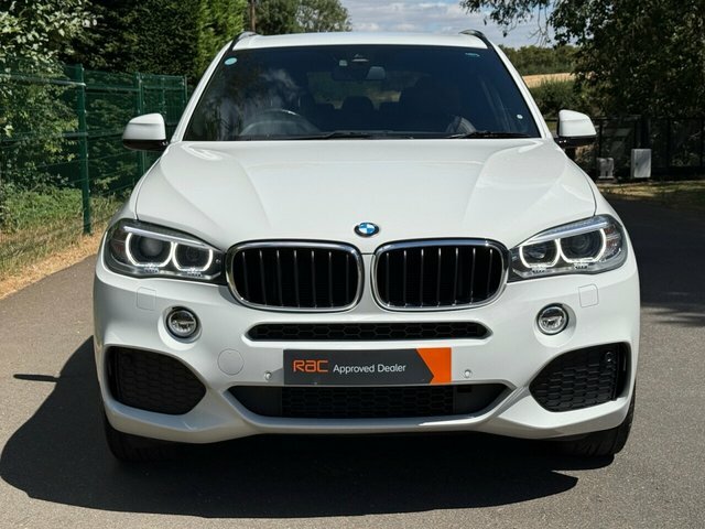 BMW X5 25D M Sport Suv White #3