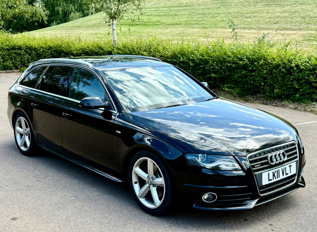 Audi A4 Avant Avant 2.0 Tfsi S Line S Tronic Quattro LK11VLT Black #2