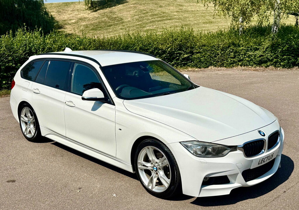 BMW 3 Series 2.0 320I M Sport Touring White #2