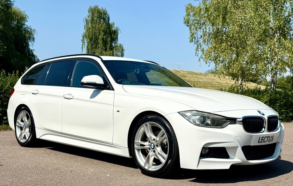 BMW 3 Series 2.0 320I M Sport Touring White #3