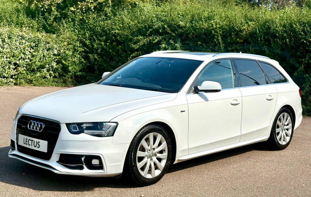 Audi A4 Avant 2.0 Tfsi S Line S Tronic Quattro Euro 6 White #5