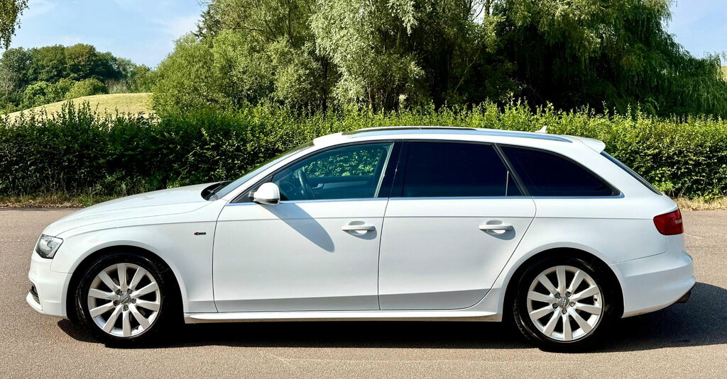 Audi A4 Avant 2.0 Tfsi S Line S Tronic Quattro Euro 6 White #6