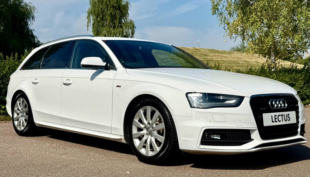 Audi A4 Avant 2.0 Tfsi S Line S Tronic Quattro Euro 6 White #3