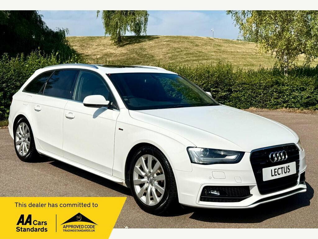 Audi A4 Avant 2.0 Tfsi S Line S Tronic Quattro Euro 6 White