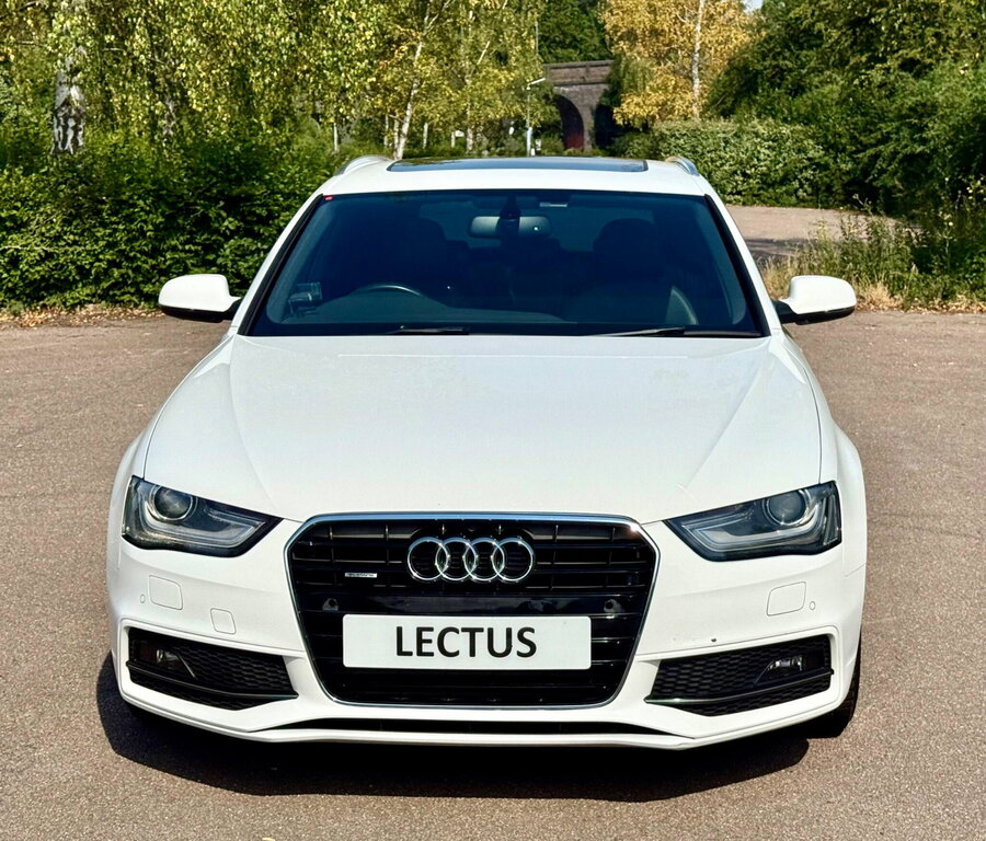 Audi A4 Avant 2.0 Tfsi S Line S Tronic Quattro Euro 6 White #4