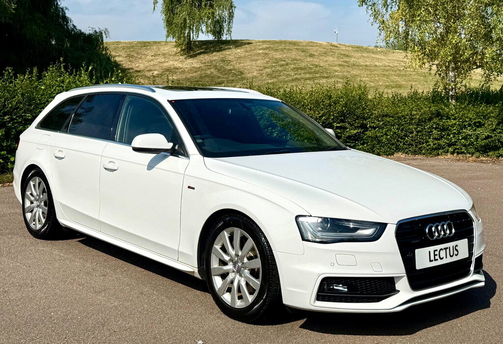 Audi A4 Avant 2.0 Tfsi S Line S Tronic Quattro Euro 6 White