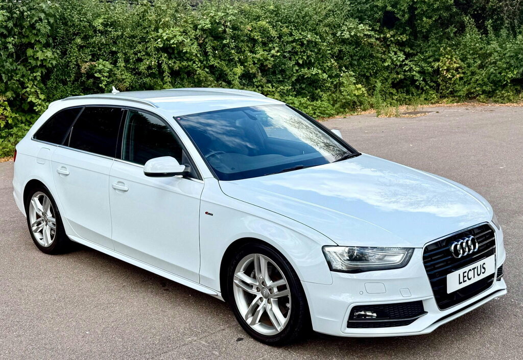 Audi A4 Avant 2.0 Tfsi S Line S Tronic Euro 6 White #2