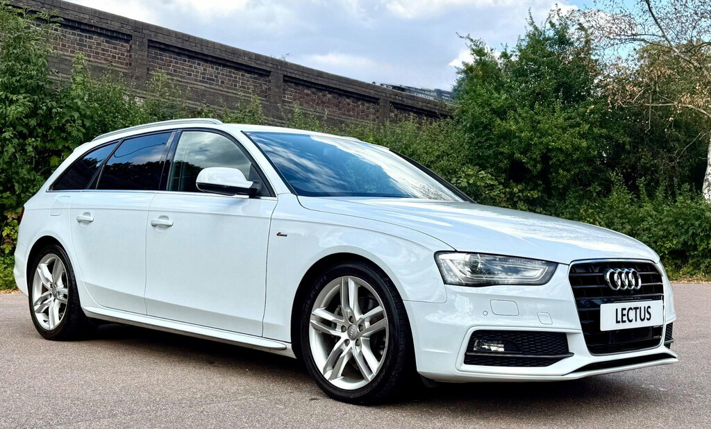 Audi A4 Avant 2.0 Tfsi S Line S Tronic Euro 6 White #3