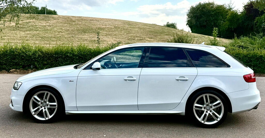 Audi A4 Avant 2.0 Tfsi S Line S Tronic Euro 6 White #6