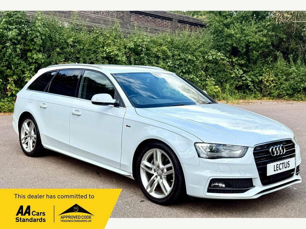 Audi A4 Avant 2.0 Tfsi S Line S Tronic Euro 6 White