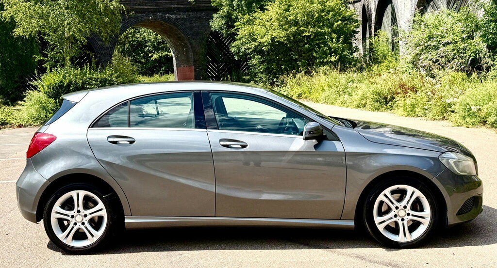 Mercedes-Benz A Class Hatchback Blue #10