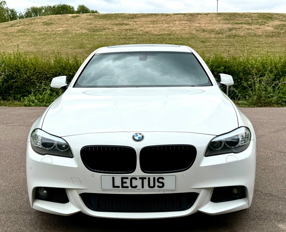 BMW 5 Series 3.0 535I M Sport Euro 5 Ss White #5