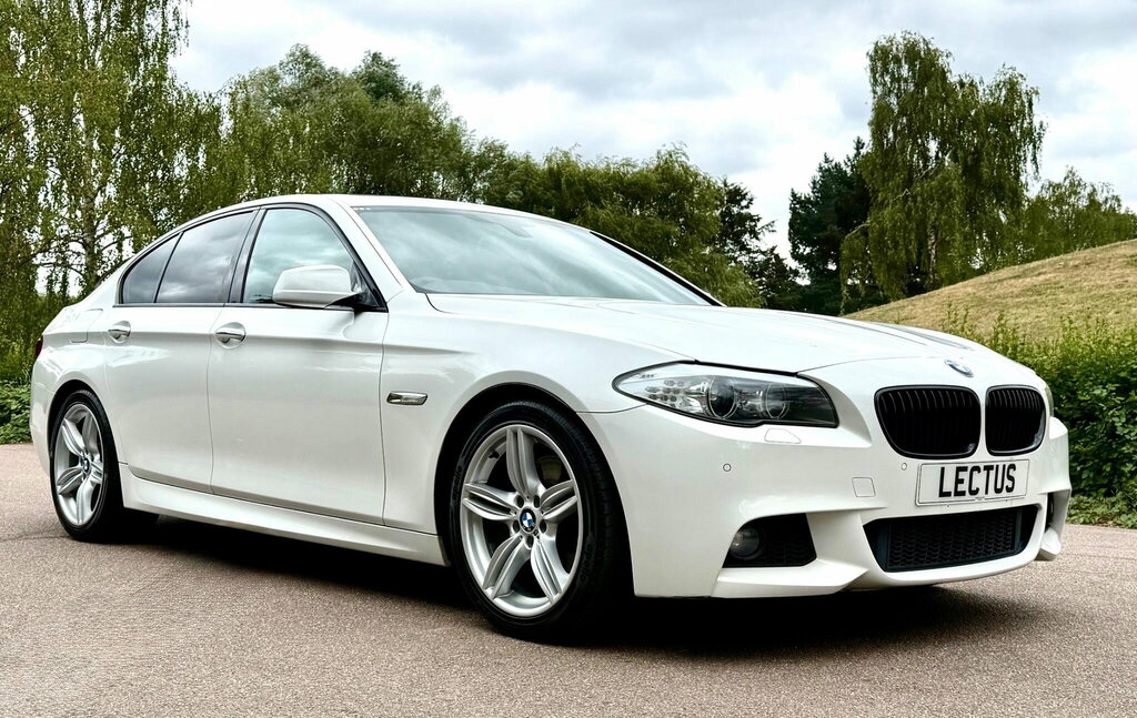 BMW 5 Series 3.0 535I M Sport Euro 5 Ss White #4