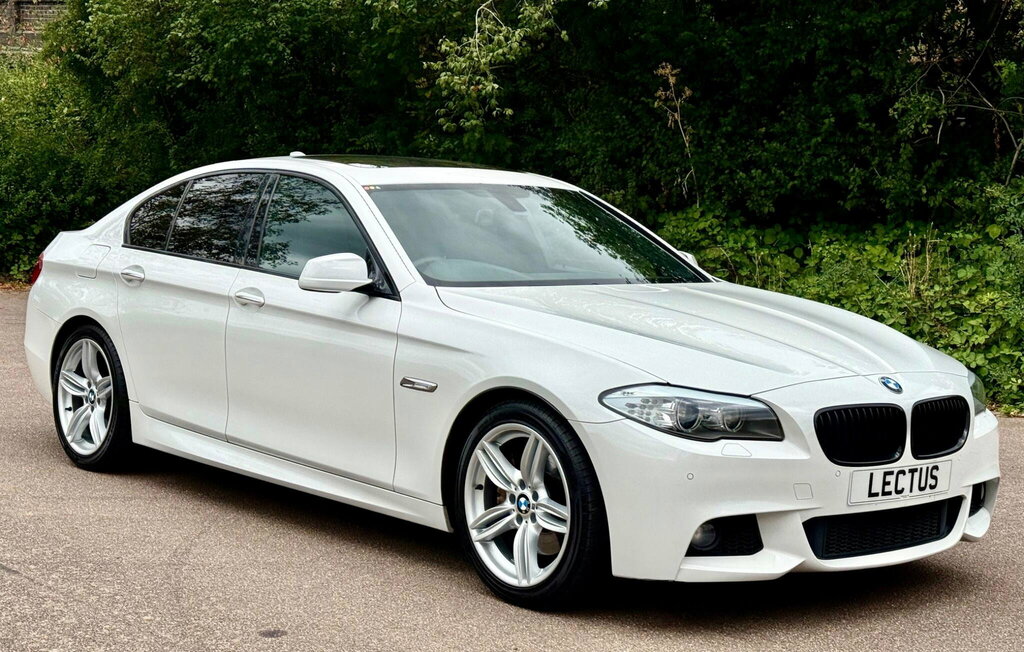 BMW 5 Series 3.0 535I M Sport Euro 5 Ss White #2