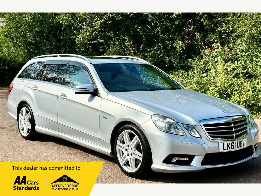 Mercedes-Benz E Class 3.0 E350 V6 Avantgarde Bluetec G-tronic Silver