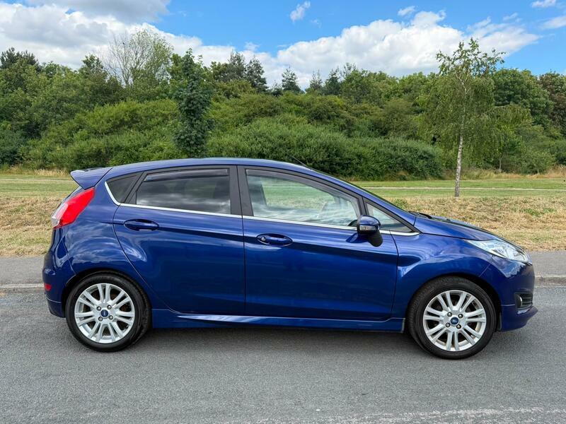 Ford Fiesta 1.0T Ecoboost Zetec Euro 5 Ss Blue