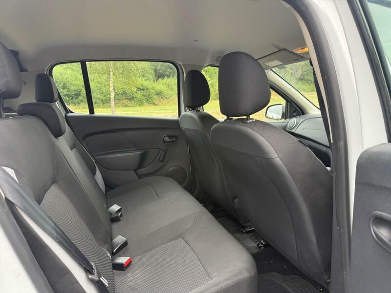 Dacia Sandero 1.2 Ambiance Hatchback Euro 6 7 White #8