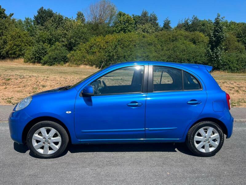 Nissan Micra 1.2 Dig-s Acenta Euro 5 Ss DL12KLE Blue #4