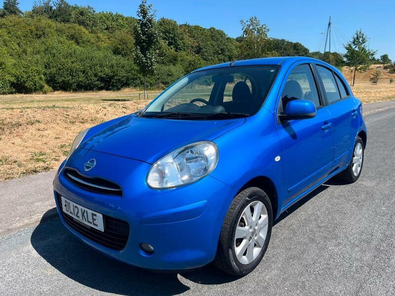 Nissan Micra 1.2 Dig-s Acenta Euro 5 Ss DL12KLE Blue #5