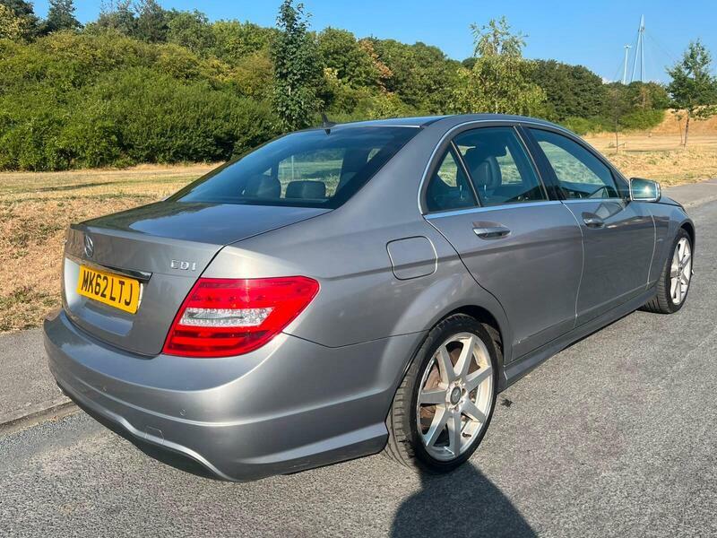 Mercedes-Benz C Class 2.1 C220 Cdi Blueefficiency Sport Euro 5 Ss Silver #2