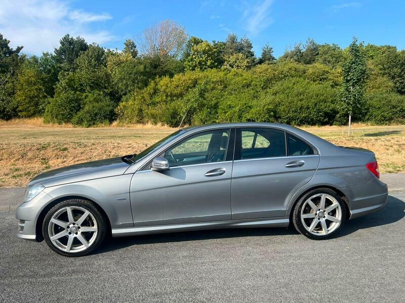 Mercedes-Benz C Class 2.1 C220 Cdi Blueefficiency Sport Euro 5 Ss Silver #4