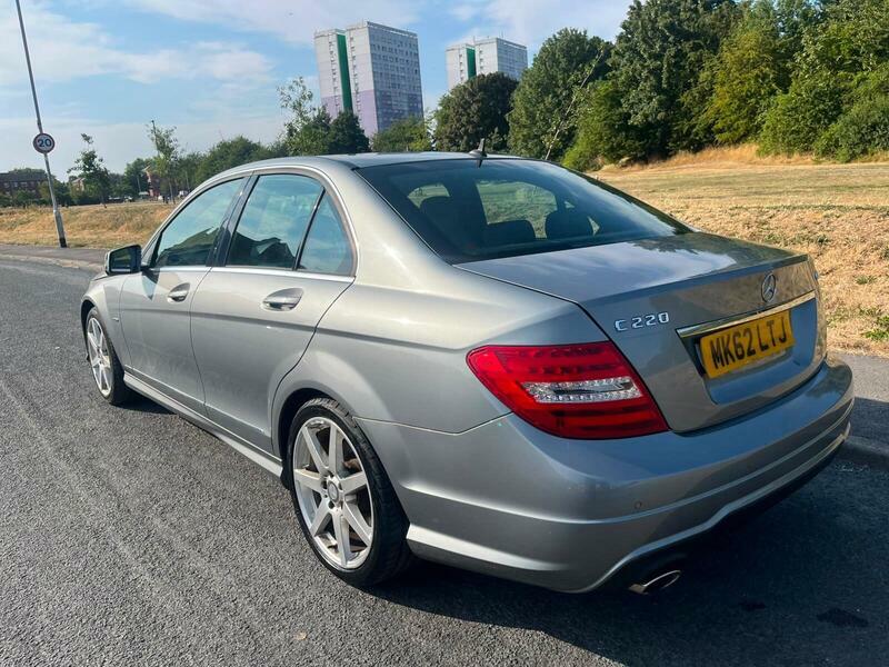 Mercedes-Benz C Class 2.1 C220 Cdi Blueefficiency Sport Euro 5 Ss Silver #3
