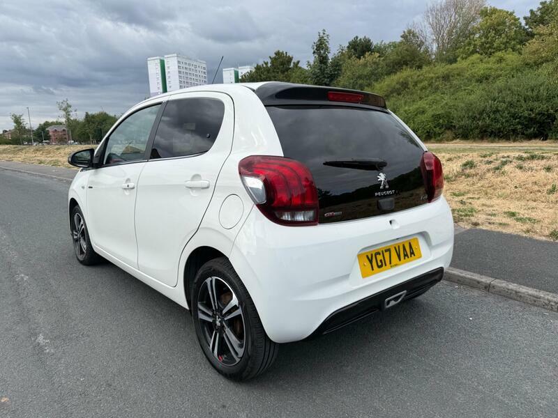 Peugeot 108 1.2 Puretech Gt Line Euro 6 White #4