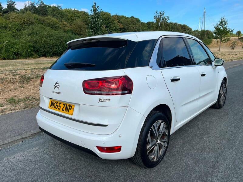 Citroen C4 Picasso 1.6 Bluehdi Exclusive Eat6 Euro 6 Ss White #2