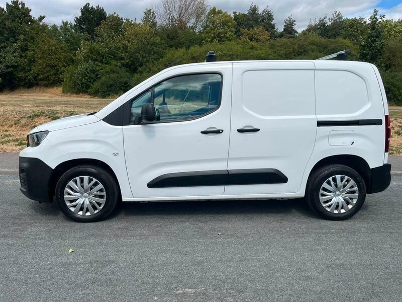 Peugeot Partner 1.5 Bluehdi 1000 Professional Standard Panel Van S White #4