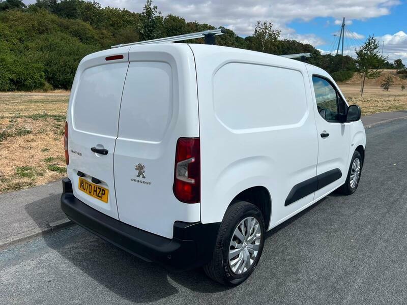 Peugeot Partner 1.5 Bluehdi 1000 Professional Standard Panel Van S White #2