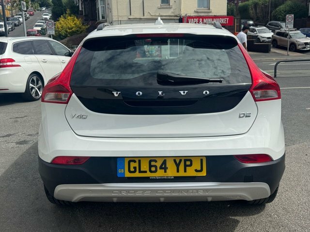 Volvo V40 Cross Country Hatchback White #3