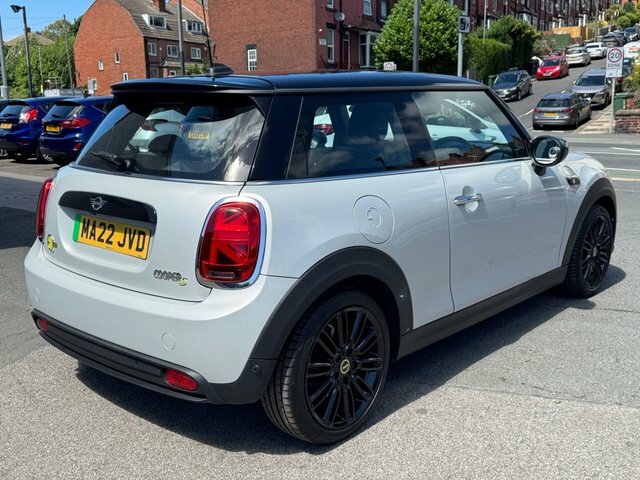 Mini Electric Hatchback Silver #3