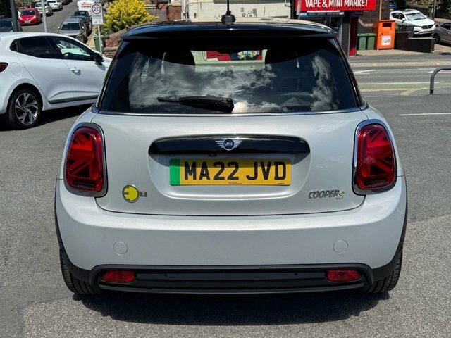 Mini Electric Hatchback Silver #4