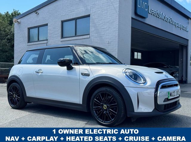 Mini Electric Hatchback Silver