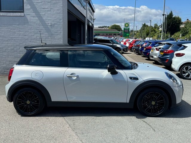 Mini Electric Hatchback Silver #2