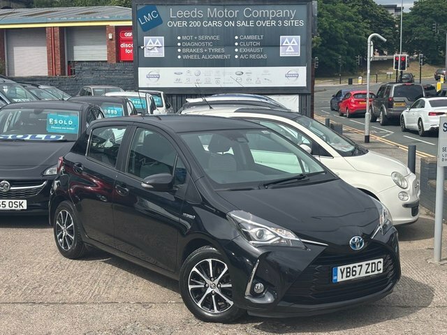 Toyota Yaris Hatchback YB67ZDC Black #2