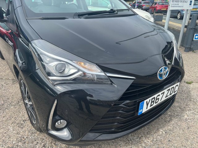 Toyota Yaris Hatchback YB67ZDC Black #4