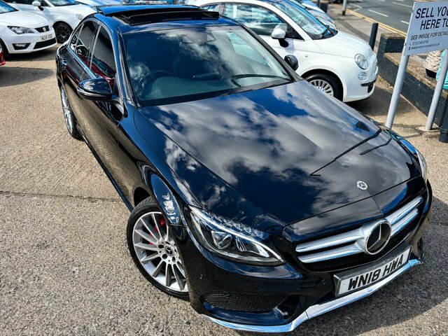 Mercedes-Benz C Class Saloon Black #3